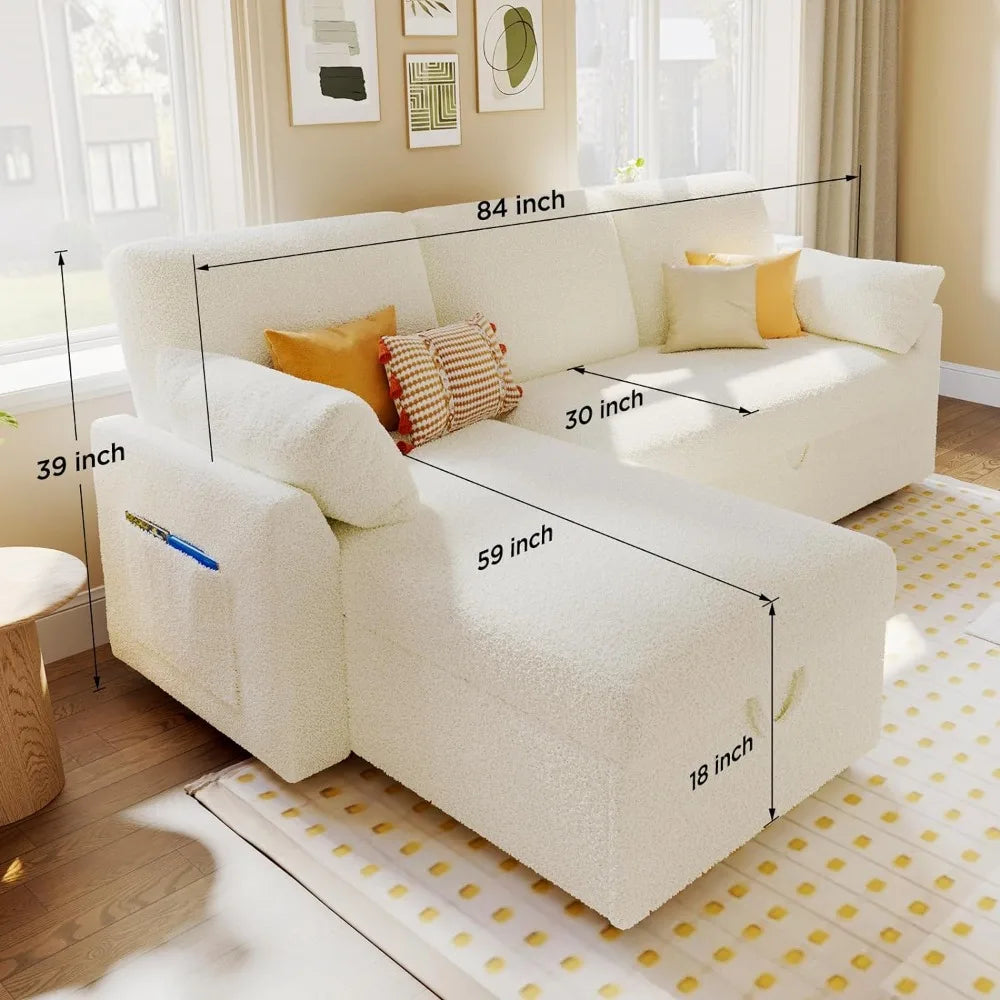 Modular Sofa Bed 2-in-1