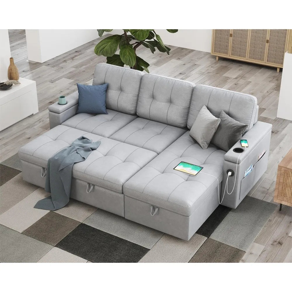 SmartTuft Convertible Sofa Bed