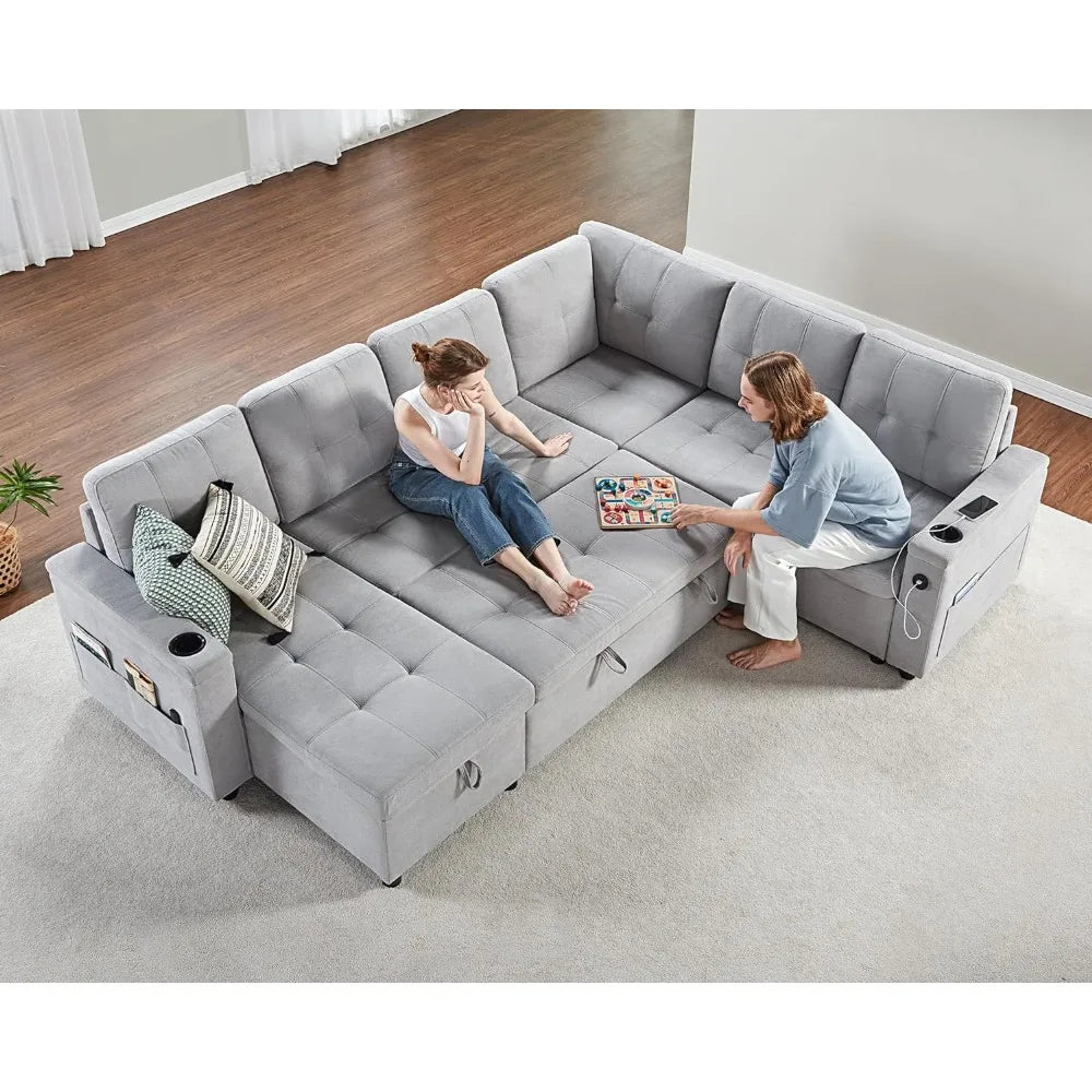 SmartTuft Convertible Sofa Bed