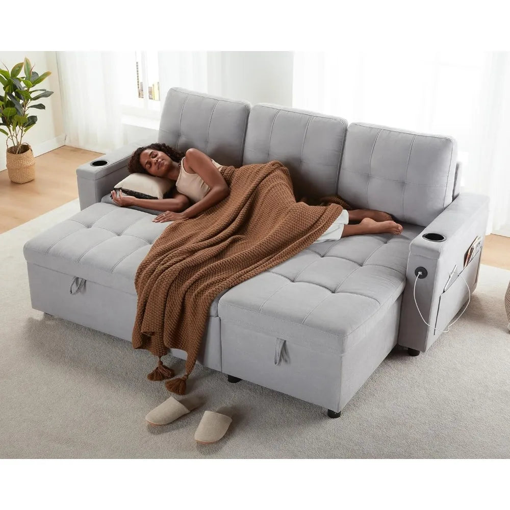SmartTuft Convertible Sofa Bed