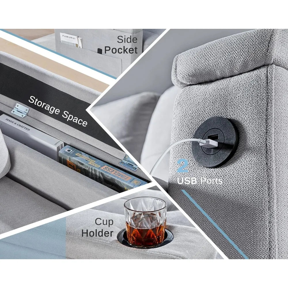 SmartTuft Convertible Sofa Bed