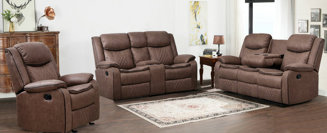 Weston- 3PC Reclining Living Room Set