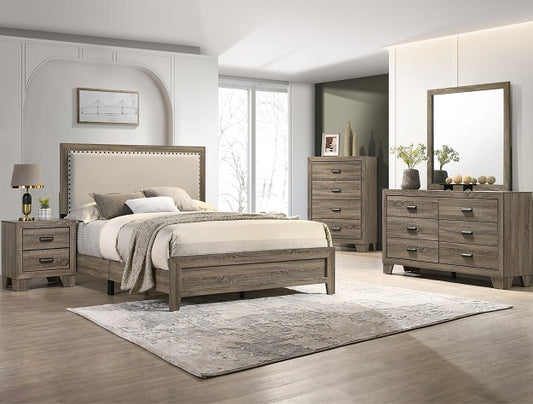 MILLIE UPHOLSTERED GREY