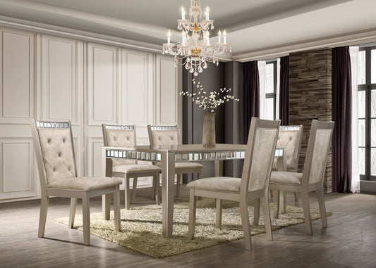 Clara -  Table + 6 Chair Set