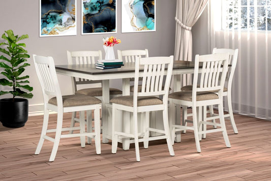 D850 - Counter Height Table + 6 Chair Set