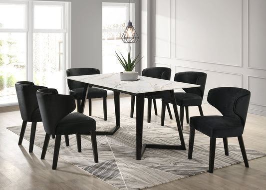 Hamilton Dining Table + 6 Chair Set